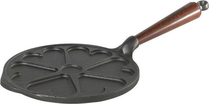 Actual product image Skeppshult Cast Iron Heart Pan 22 cm (24 cm, Frying pan, Cast iron)