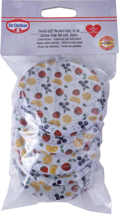 Produktbild Dr. Oetker TO-Deckel Obst Ø85mm 6er Btl. (6 Stk., 0.94 l)