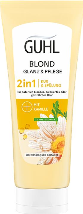 Produktbild Guhl Kur Blond Gla.&Pfl.2in1 200ml (200 ml)
