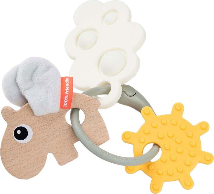 Done by Deer Sensorischer Aktivitätsring Happy clouds Farbmix (3 Monate)