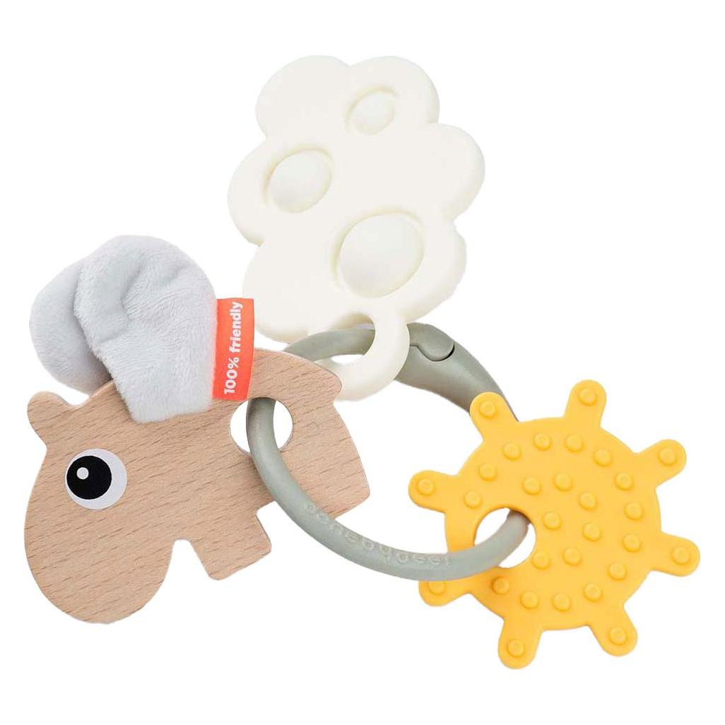 Done By Deer, Bijtring, Zintuiglijke Activiteitenring Happy Clouds Kleurenmix