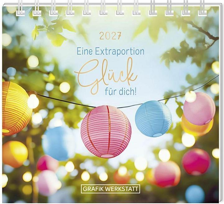 Produktbild Mini-Kalender 2027 Eine Extraportion Glück für dich!