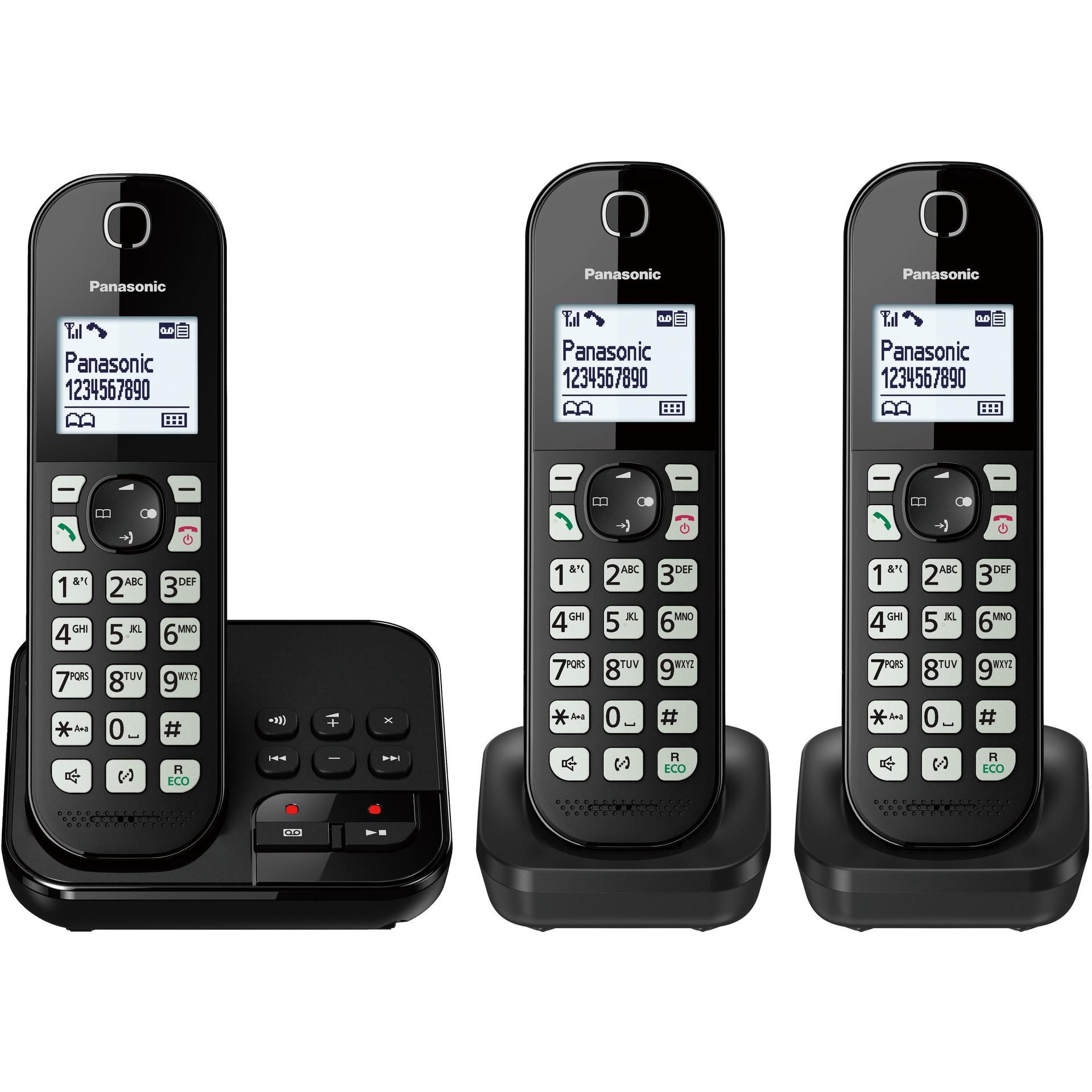 Panasonic KX-TGC463GB, Telefon, Schwarz