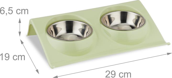 Image du produit Relaxdays 2x double gamelle