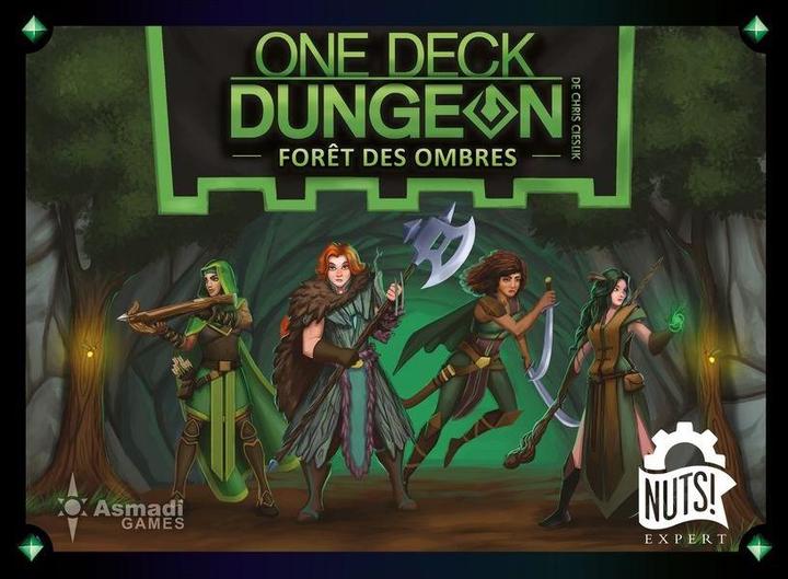 Nuts publishing One Deck Dungeon Extension Foret Des Ombres (Fr) (Englisch, Französisch, 1 - 2 Spieler)