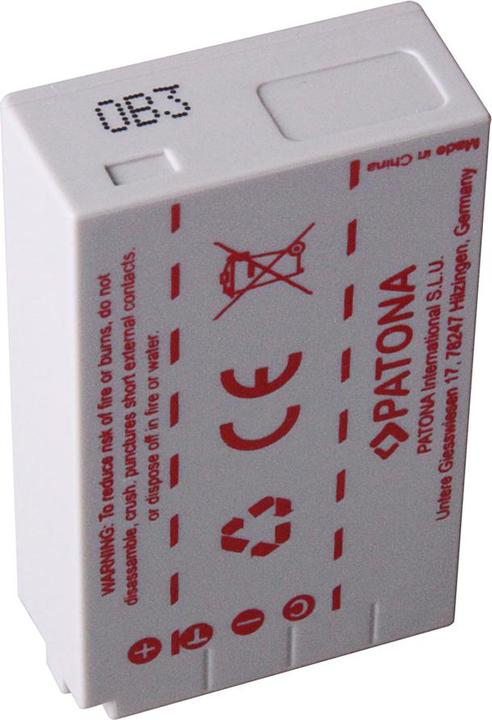 Actual product image Patona Battery EN-EL24, 550 mAh / 7.2V (Camera battery)