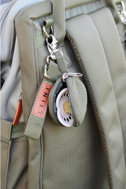 Actual product image Liini Changing rucksack olive rPET