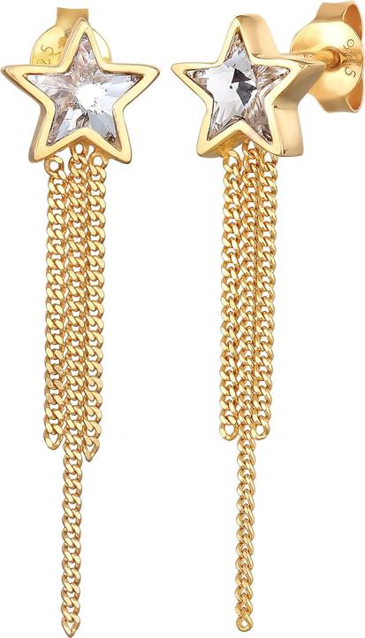 Immagine prodotto Elli Orecchini di cristallo, Stelle, Natale (Argento 925, Cristallo di vetro)