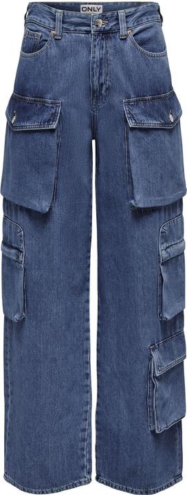 Produktbild Only ONLJamey Loose Baggy Cropped Mid Rise Jeans (W30/L30)