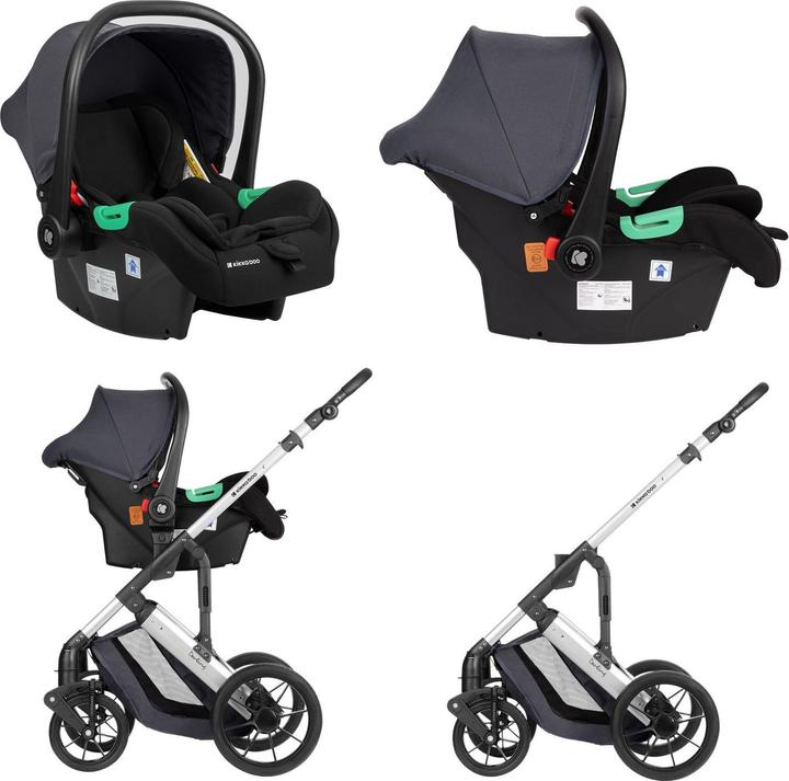 Actual product image Kikkaboo Darling 3 in 1 pushchair (0 Months - 3 years)