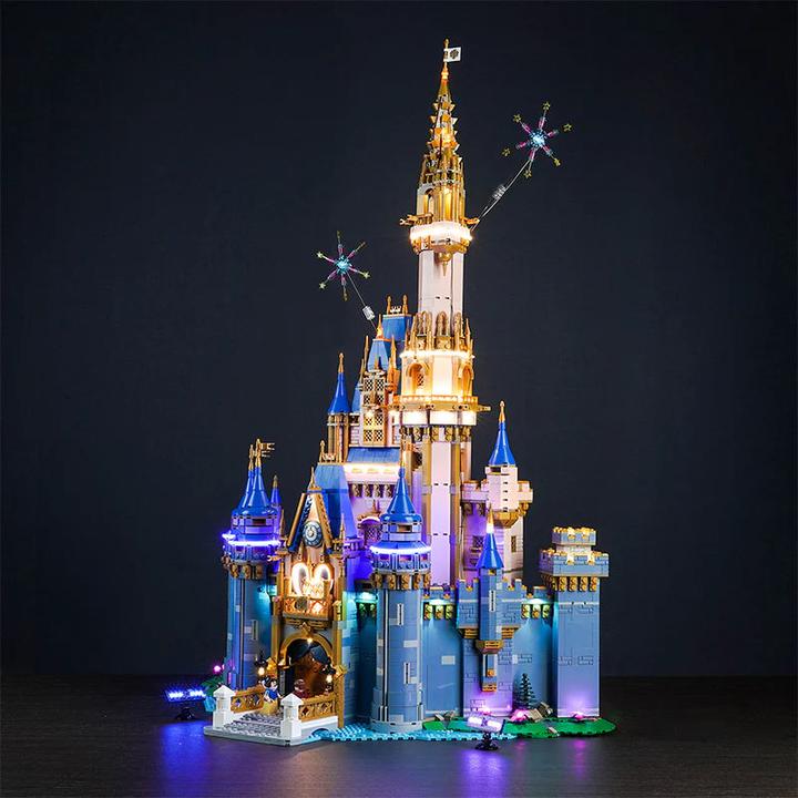 Immagine prodotto BrickBling Set di luci a LED per LEGO - Castello Disney (43222), incluso il telecomando