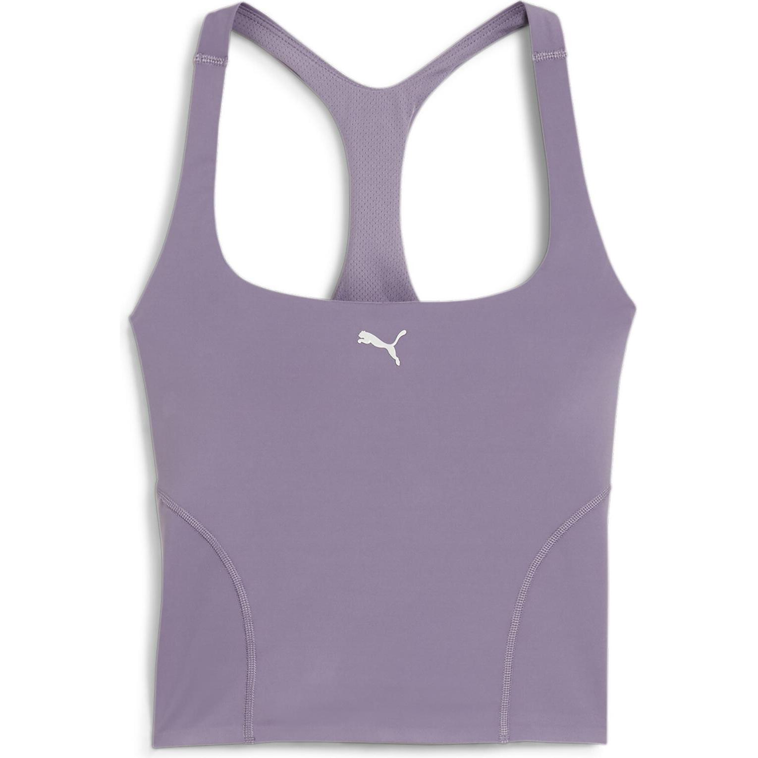 Puma, Damen, Sportshirt, W Shapeluxe 2in1 Tank (M), Violett, M