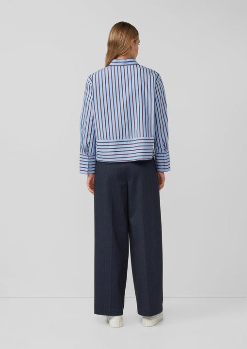 Immagine prodotto s.Oliver Bluse Gestreifte Baumwollbluse im Relaxed Fit (48)