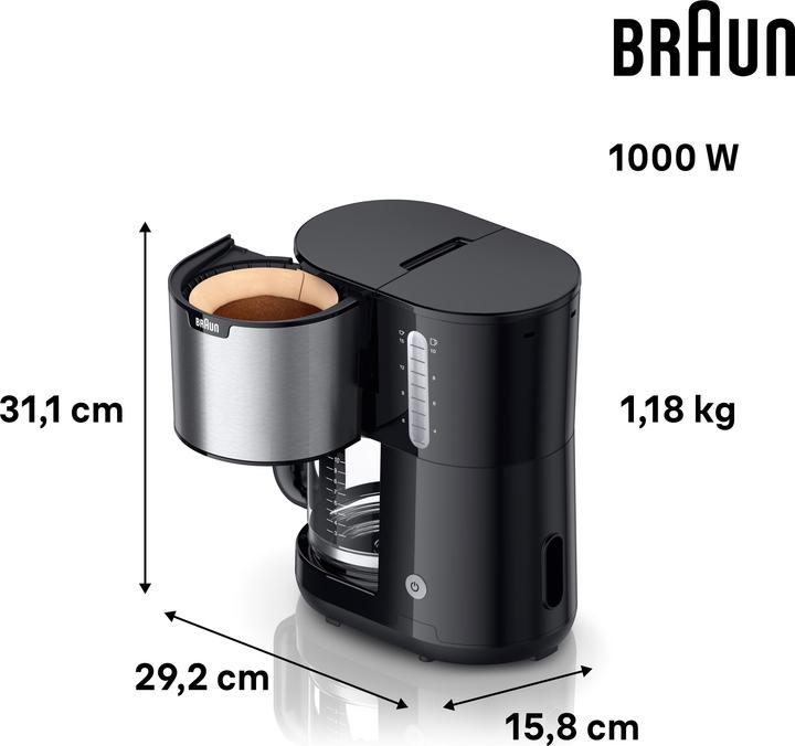 Immagine prodotto Braun KF 1505 BK PurShine (Spina UE)