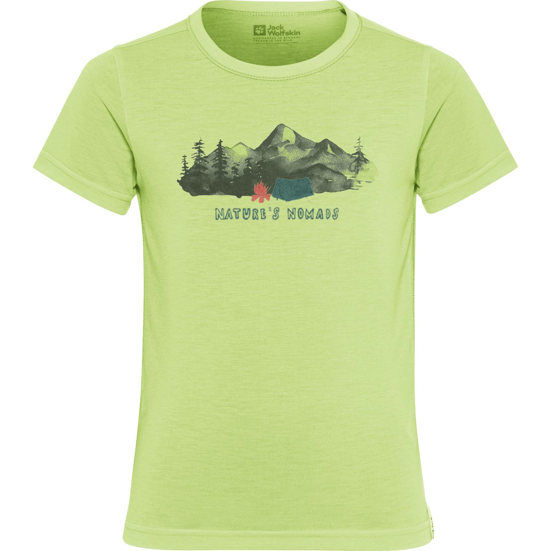 Jack Wolfskin, Sportshirt, Hiking Graphic T Kids (116), 116