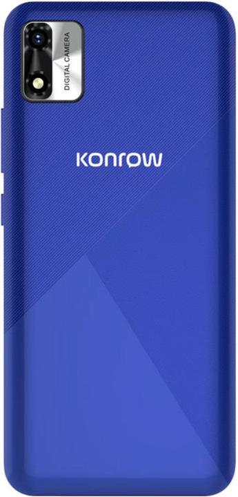 Immagine prodotto Konrow Star 55 (Dual SIM - 4G - display da 5,5" - 16 GB, 2 GB RAM) Blu (16 GB, Blu, 5.50", Doppia SIM, 4G)