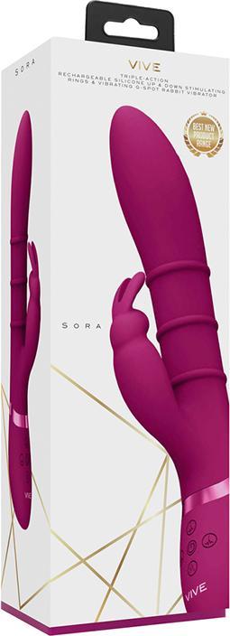Produktbild Shots Sora - Up & Down Stimulating Rings, Vibrating G-Spot Rabbit