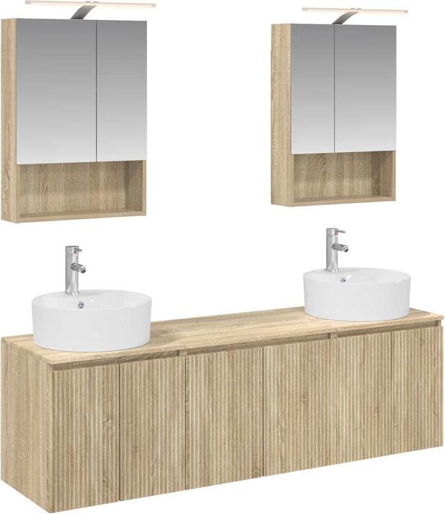 Produktbild vidaXL Badezimmerschrank-Set