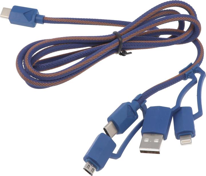Image du produit Xtar Câble de recharge USB USB-PDC-3 Multifonctions (1.20 m, 65 W)