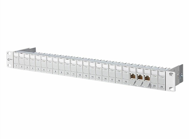 Actual product image Metz Connect BTR E-DATmodul 24x8 CAT6 1HE (Patch panel)