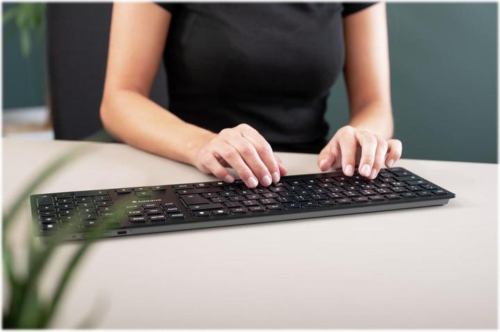 Actual product image CHERRY KW 9100 SLIM (English-international, Wireless)