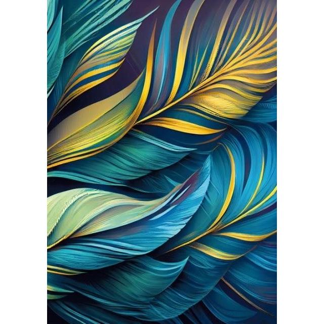 Fresh, Quaderni + Bloc notes, Dekoratives Notizbuch 105x148/64K Raster TW Pióra (Copertina rigida)