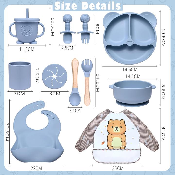 Actual product image Dazhtu Baby Geschirrset