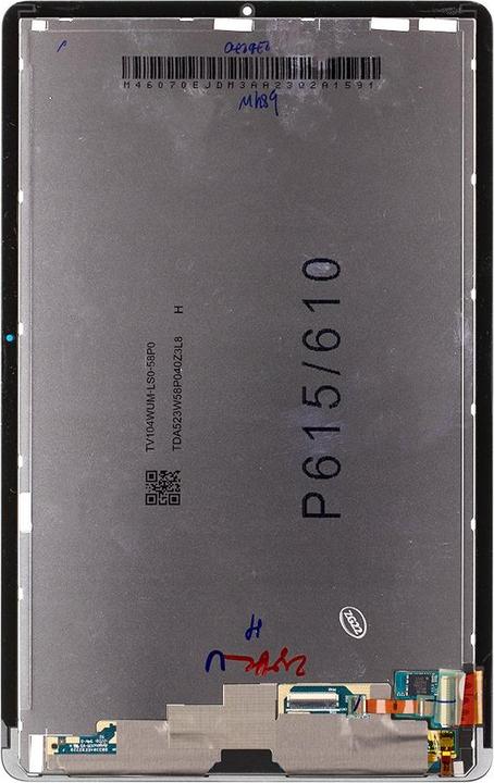 Produktbild Samsung LCD-Display + Touch-Einheit P613|P619 Galaxy Tab S6 Lite WiFi|LTE 2022 Schwarz (Service Pack) (Display)