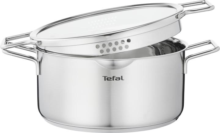 Produktbild Tefal Nordica Topfset, 6-teilig (24 cm, Kochtopf, Edelstahl)