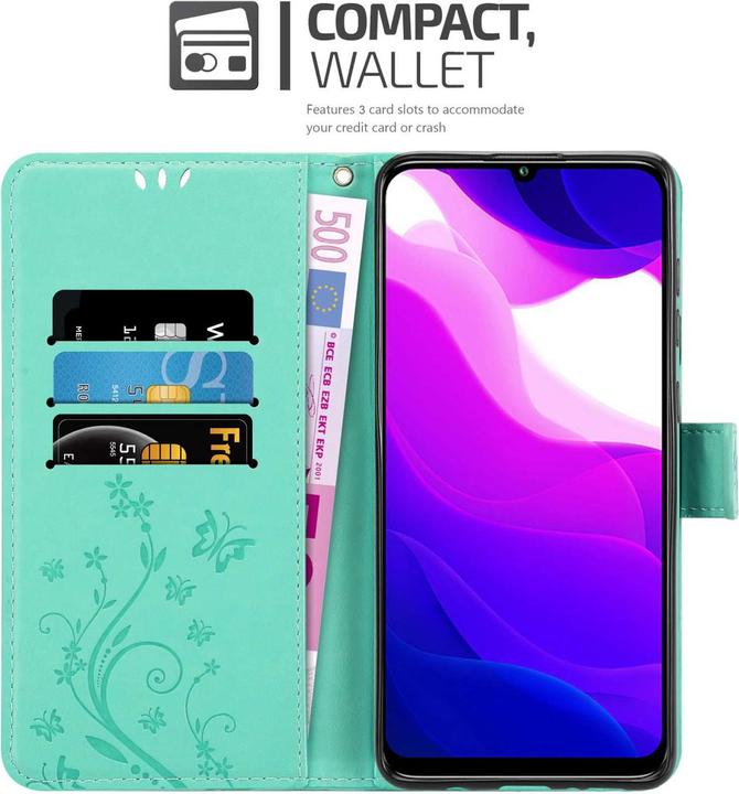 Image du produit Cadorabo Coque pour Xiaomi Mi 10 LITE pour Fleur Book (Mi 10 Lite)