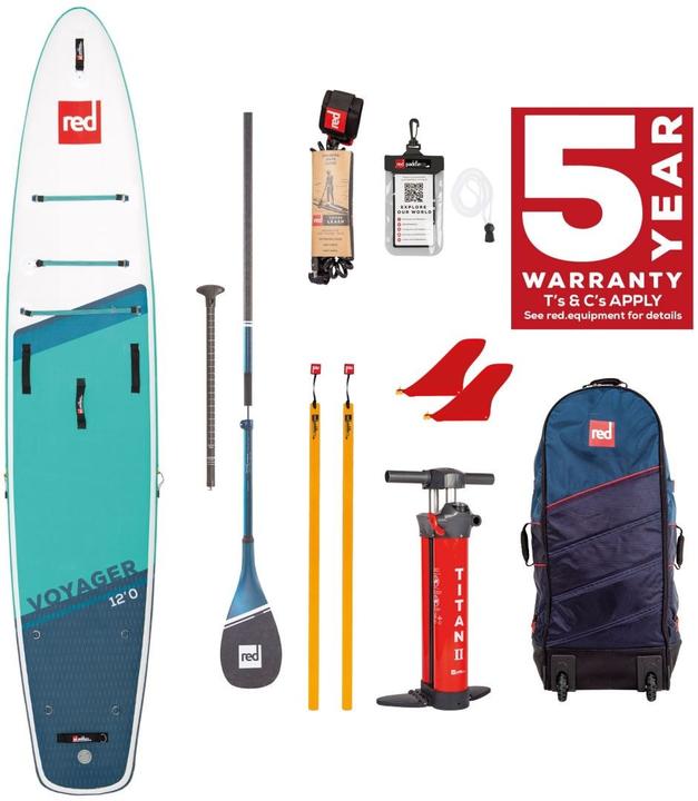 Actual product image Red Paddle Aufblasbares SUP 12' *28" Voyager Set mit Paddel (12')