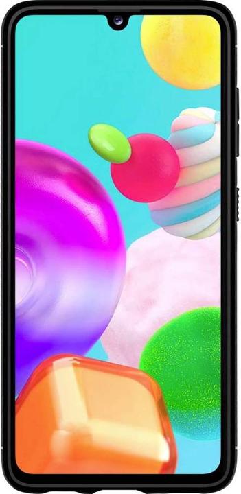 Actual product image Spigen Galaxy A41 Case Rugged Armor Matte Black (Samsung Galaxy A41)
