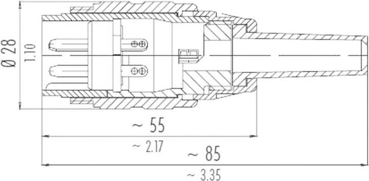 Produktbild Schubiger Rundsteckver