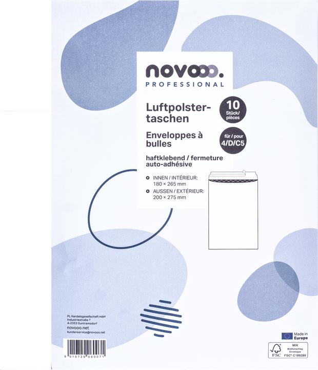 Actual product image Novooo MIX - Luftpolstertaschen (10 x)