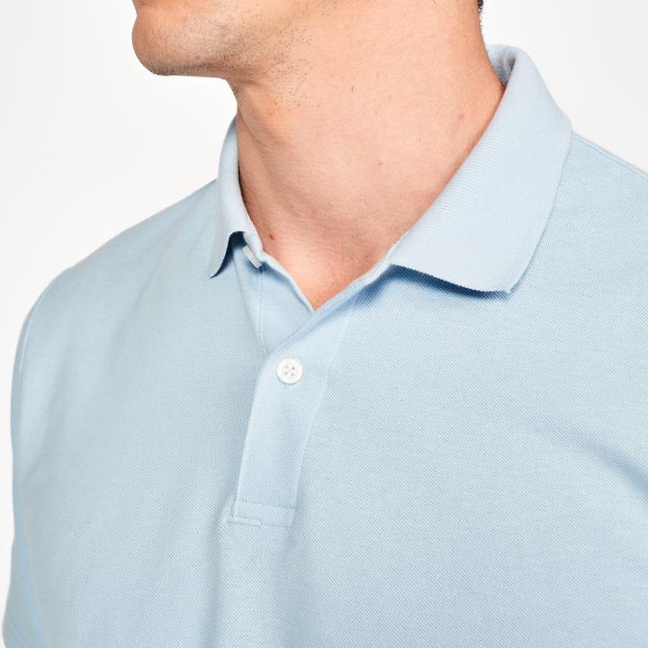 Produktbild Inesis Herren Golf Poloshirt kurzarm 100 % Baumwolle - MW100 blau (XL)