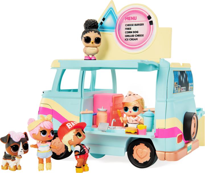 Immagine prodotto MGA LOL. Camper a sorpresa Grill & Groove