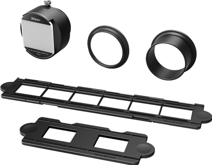 Nikon ES-2 adapter set for film image digitization (Adapter)