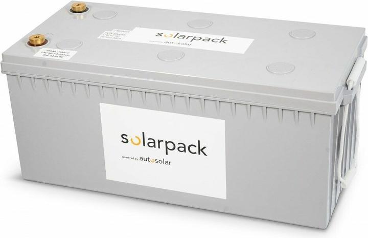 Produktbild Autosolar Lithiumbatterie 100 Ah 24V- LiFePo4-Solarbatterie (25.60 V, 100 Ah)