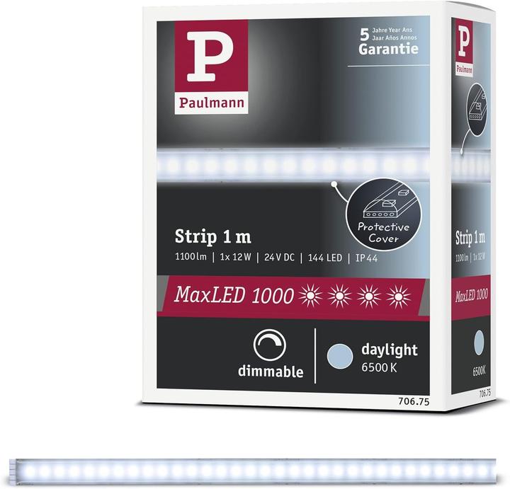 Produktbild Paulmann MaxLED 1000 Stripe (Kaltweiss, 100 cm, Indoor)