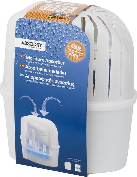 Actual product image Absodry classic 450g white