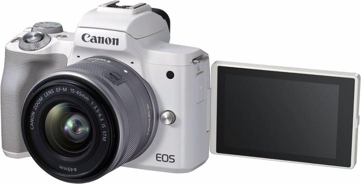 Produktbild Canon EOS M50 Mark II (15 - 45 mm, 24 Mpx, APS-C / DX)