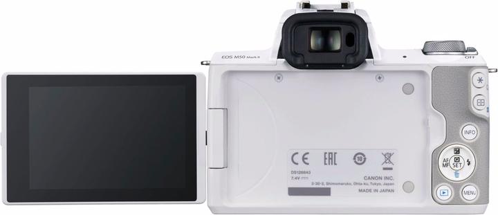 Produktbild Canon EOS M50 Mark II (15 - 45 mm, 24 Mpx, APS-C / DX)