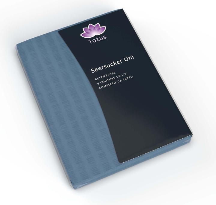 Produktbild Lotus Bettwaren Satin Seersucker (Kopfkissenbezug, 40 x 40 cm)