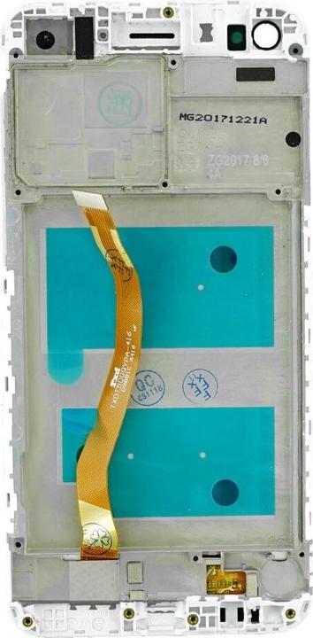 Actual product image OEM Display unit + frame for Huawei P9 Lite mini white, without logo (Display, Huawei P9 Lite Mini)