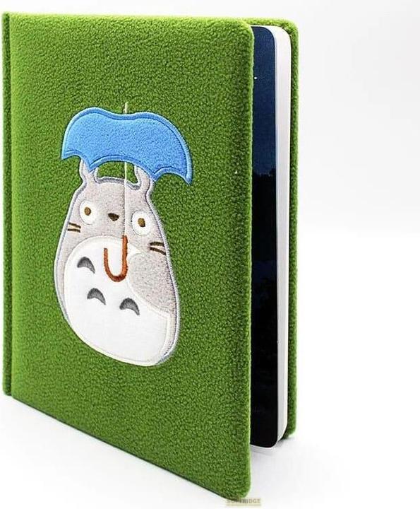 Image du produit Mon voisin Totoro - Carnet Feutrine Totoro (À rayures, Couverture rigide)