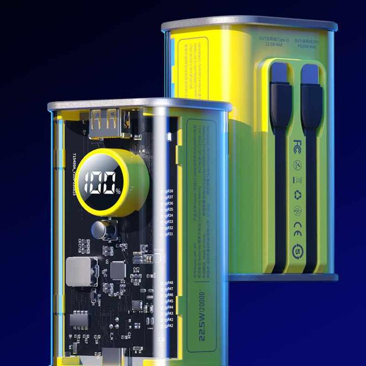 Actual product image Wekome Power nbank Super Fast Charging (20000 mAh, 22.50 W, 74 Wh)