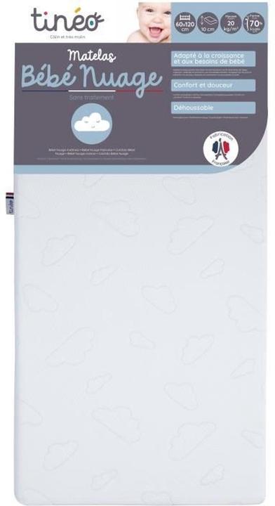 Actual product image Tineo Kinderbett-Matratze 120 x 60 cm (60 x 120 cm)