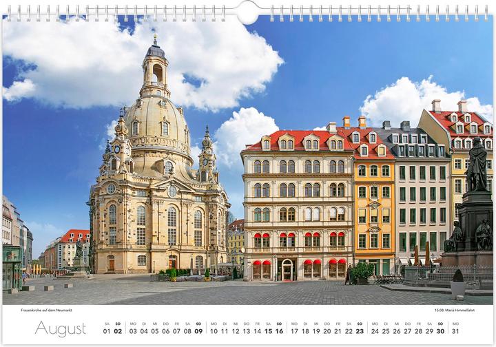 Produktbild Kalender Dresden Elbflorenz 2026 (45 x 30 cm)