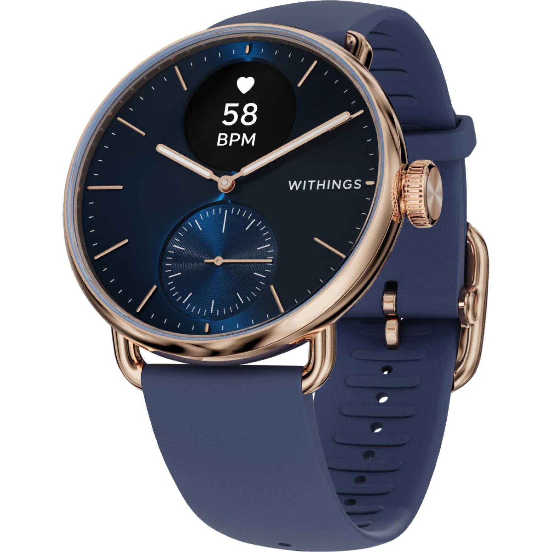 Withings ScanWatch 2 (38 mm, Solo WiFi), Smartwatch