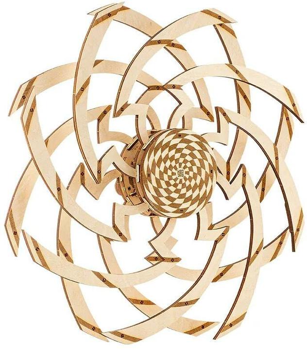 Immagine prodotto Wood Trick Vortice ipnotico - Kit di costruzioni in legno 3D
